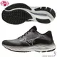 Mizuno 美津濃 女鞋 慢跑鞋 Wave Rider 27 SSW 4E超寬楦 黑【運動世界】J1GD237722