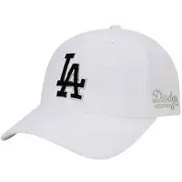 在飛比找蝦皮商城精選優惠-【CHII】零碼 韓國 MLB 白色 銀字LA 棒球帽