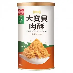 【台糖】台糖安心豚大寶貝肉酥(180g/罐)(8630)