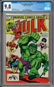 Incredible Hulk #283 CGC 9.8 White Pages Avengers app ONLY 1 ON EBAY