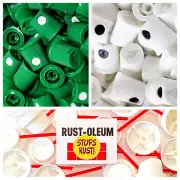 30 Rusto FEMALE Fat + Thin + Blaster Caps Mixed Spray Paint Caps