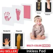 Pet Baby Handprint Footprint Ink Set Pad Touch Paw Print Kit Inkless Non-toxic