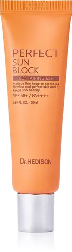 Dr. HEDISON Perfect Sun Block SPF 50+ nourishing tanning cream SPF 50+ 50 ml