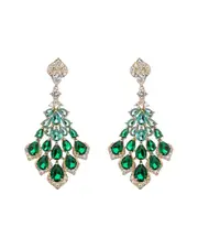 Eye Candy LA CZ Florence Statement Earrings