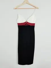 TALULAH Womens Size XS or 8 Smokey Eyes Midi Dress NEW + TAGS RRP $220