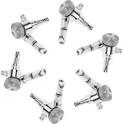 WESIEVYA 6pcs Electric Guitar Tuning Pegs Bass Tuning Keys for Acoustic Electric Guitars Precision Locking for Accurate Sound Performance Easy Installation Versatile Use