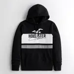 HOLLISTER HCO 男 連帽帽T 黑色 1915