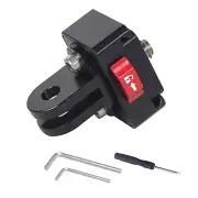 Mini Dual Slot Clamp Plate V Mount 1/4" Screw Monitor Bracket For SLR Camera