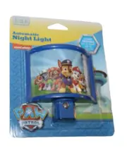 Paw Patrol Automatic Night Light Sensing LED Blue Chase Dusk Dawn
