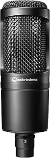 Audio Technica AT2020 Cardioid Condenser Microphone Side-Address (Black)