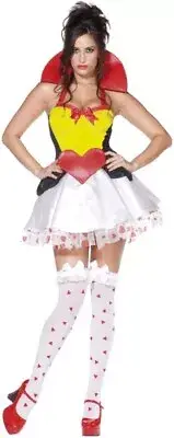 NEW Halloween Queen of Broken Hearts Costume M Adult