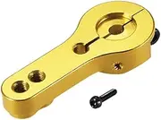 XYWHPGV 23T Aluminum Servo Horns M3 Threads Metal Steering Arm for RC Car Truck Buggy Airplane - Gold Tone(bcdec 73d65 c9a6f 9b650 0c098 8c07f