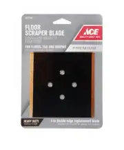 ACE HEAVY DUTY FLOOR SCRAPER BLADE 4" DOUBLE-EDGE REPLACEMENT BLADE 1527340