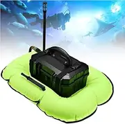 Breathing Regulator Detachable Scuba Machine, Tankless Diving System Floating Ring Magnetic Switch for Underwater Exploration and Fishing,5.5h-Green