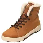 Rieker Evolution Ankle Boots Brown W0162-68 Suede Leather Lace Up Zip Flat Warm
