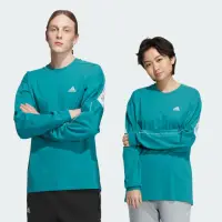 在飛比找momo購物網優惠-【adidas 愛迪達】上衣 男款 女款 長袖上衣 運動 亞