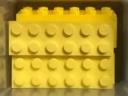 LEGO Parts - Bright Light Yellow Plate 2 x 6 - No 3795 - QTY 10