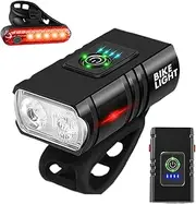 USB Rechargeable Cycle Light - 1000LM Multiple Modes Cycle Lights | Riding Accessories, Battery Powered Light for Road Mountain Cycle