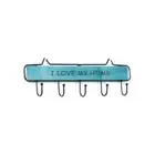 Coat Rack Wall Mounted,5 Coat Hooks for Hanging Coats,Wall Coat Rack with3804