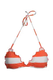 St Lucia Ruffle Triangle--BAK-BRA733STL