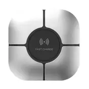 10W Fast Charging LED Light Indicator Qi Wireless Charger Pad for iPhone X S8 S9 Plus