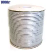 1000FT 28 Gauge 8 Conductor Telephone Phone Line Cable Flat Stranded Bulk Wire