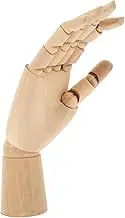 STOBAZA Room Wood Ornament Movable Hand Mechanism Creative Painting Hand Models Wooden Crafts Decoration Desktop Hand Ornament Wooden Hand Figure Hand Sketch Model Hand Mannequin