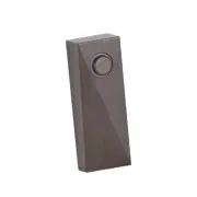Craftmade Surface Mount LED Lighted Push Button 5010, Aged Iron - PB5010-AI
