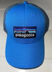 Patagonia P-6 Logo LoPro Trucker Hat VSLB Vessel Blue Style # 38283 NEW
