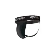 Athletic Supporter Jockstrap, For Sports Support, Football, Large Black