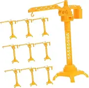 HAWILLOSCH 10PCS Manual Lift Engineering Playset for Indoor Outdoor Activities Realistic Design Sparks Creativity Fun