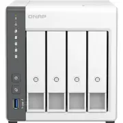 QNAP TS-433-4G 4-Bay Diskless NAS with ARM Cortex-A55 2GHz CPU 4GB RAM