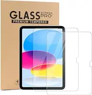 EssenceNest A2696 Screen Protector Compatible with iPad 10th Gen 10.9 Inch 2022, Tempered Glass Protective Film Guard for Generation 10.9" 2022/2025 Model A3354/A3355/A3356/A2696/A2757/A2777