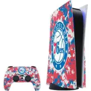 NBA Philadelphia 76ers PS5 Bundle Skin - Philadelphia 76ers Red Digi Camo