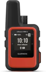 Garmin inReach Mini 2 Compact Satellite Communicator Flame Red - FREE SHIPPING