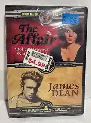 THE AFFAIR / JAMES DEAN Double feature (DVD 2002) RARE 70'S FILMS NEW & Sealed