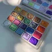 Color Pearlescent Watercolor Pigment Chinese Thangka Painting Color Ink Pigment