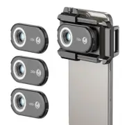 NEW PhoneMicro 5 Smartphone Microscope Lens100X - 200X Macro with LED for Phone