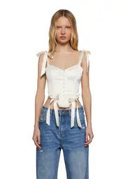 [Sugar Thrillz] Fancy Footwork Corset Top