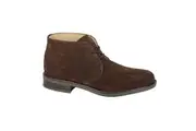 Roamers Mens Suede Chukka Boots (Dark Brown) - UTDF2354