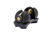 1x 24KG Powertrain Adjustable Home Gym Dumbbell - Gold