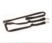 P255 Dog Running Double Head Leash Pet Chain Walking Belt for Jogging Hiking