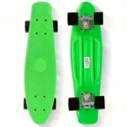 Mini Beginners Green Complete Skateboard With High Rebound Polyurethane Wheels