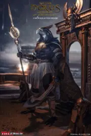 HORUS: GUARDIAN OF PHARAOH~SILVER VERSION~SIXTH SCALE FIGURE~TBLEAGUE~MIBS