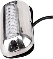 Milisten 27 Stainless Steel Underwater Bridge Light with LED Bulbs Ship Lamp for Efficient Illumination Water Durable and High