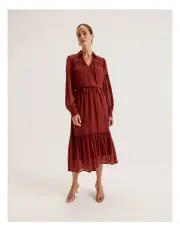 [REVIEW] Fifth Avenue Maxi Dress in Rust