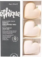 Gentle Unscented Trio Discovery Pack - 3 pack - Ethique