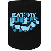Alcohol Stubby Holder - Eat My Bubbles Scuba Diving - Funny Novelty Birthday Gift Joke Beer Can Bottle