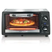 Hamilton Beach 4 Slice Capacity Toaster Oven Saves Time & Energy