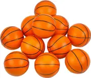 Mini Basketball Stress Balls - (Pack of 12) 1.57 Inch Small Foam Basketballs